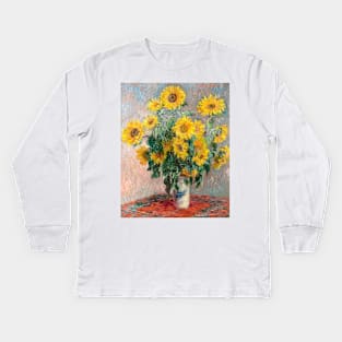 Bouquet of Sunflowers Kids Long Sleeve T-Shirt